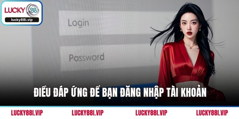 Điều đáp ứng để bạn đăng nhập tài khoản